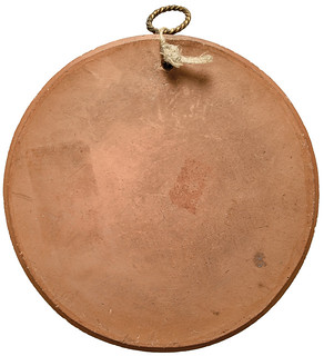 1777 Nini Franklin Terra Cotta Medallion reverse
